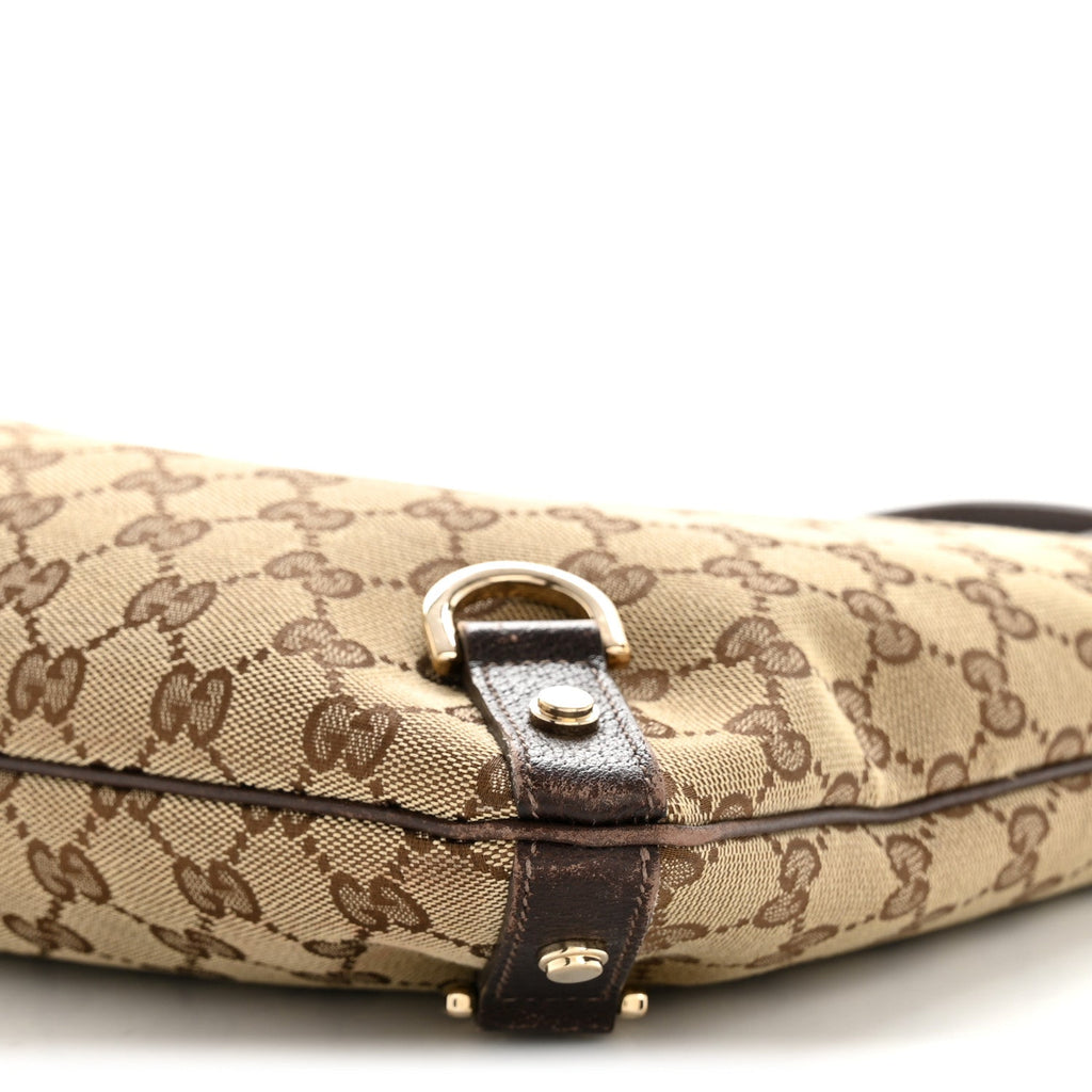Monogram Abbey Messenger Bag Dark Brown