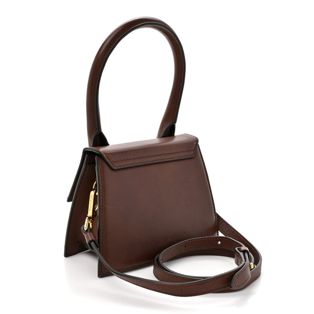 Smooth Calfskin Le Grand Chiquito Dark Brown