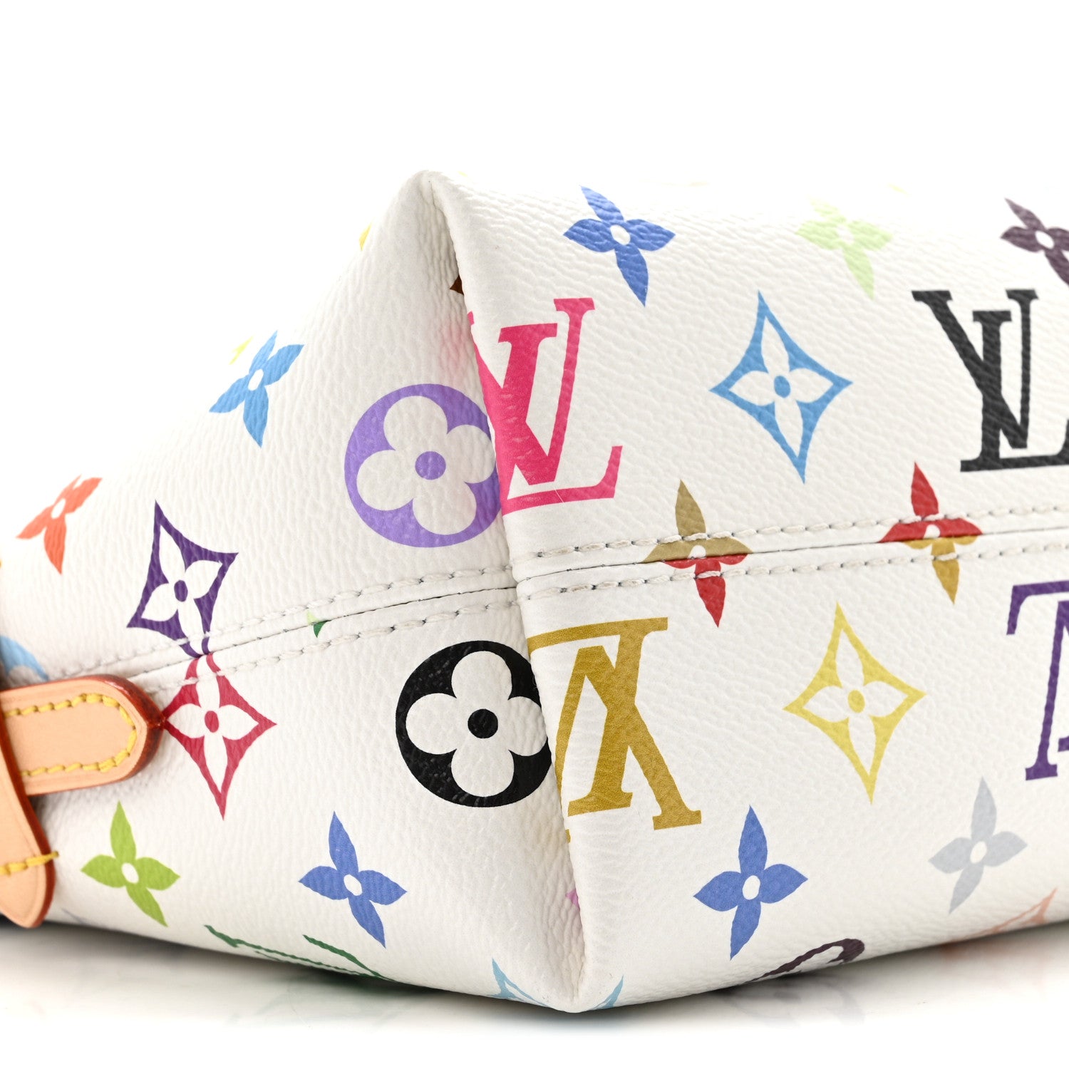 LV X TM Monogram Multicolor CarryAll East West White