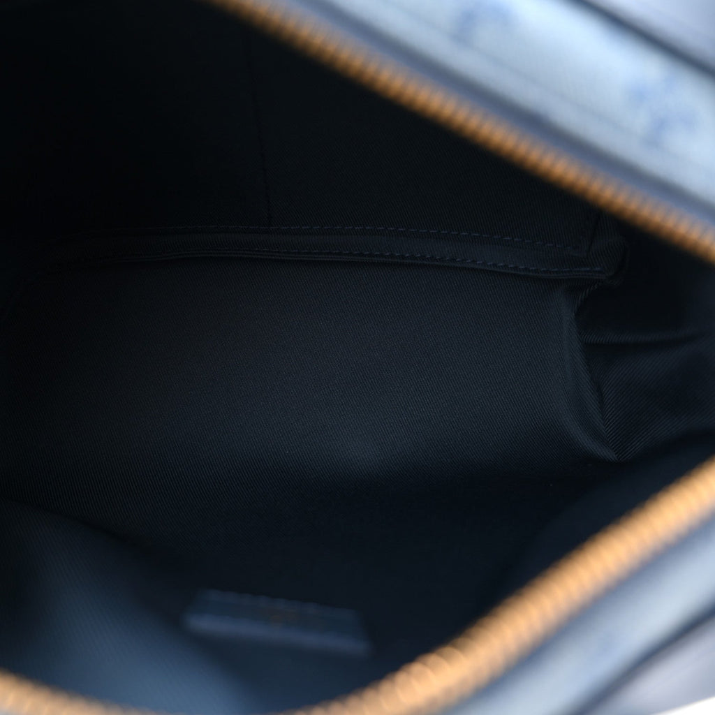 Denim Monogram Soft Trunk Navy