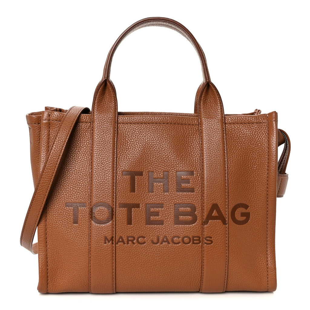 Grained Calfskin Medium The Tote Bag Argan Oil