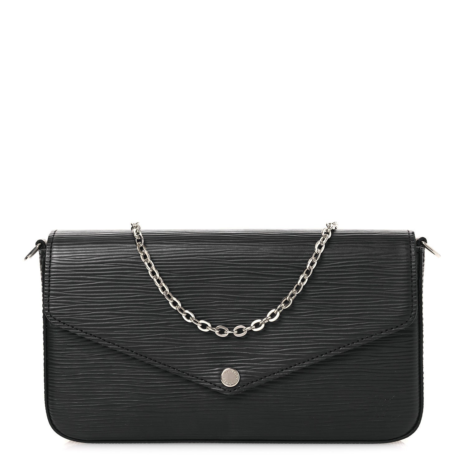 Epi Pochette Felicie Black
