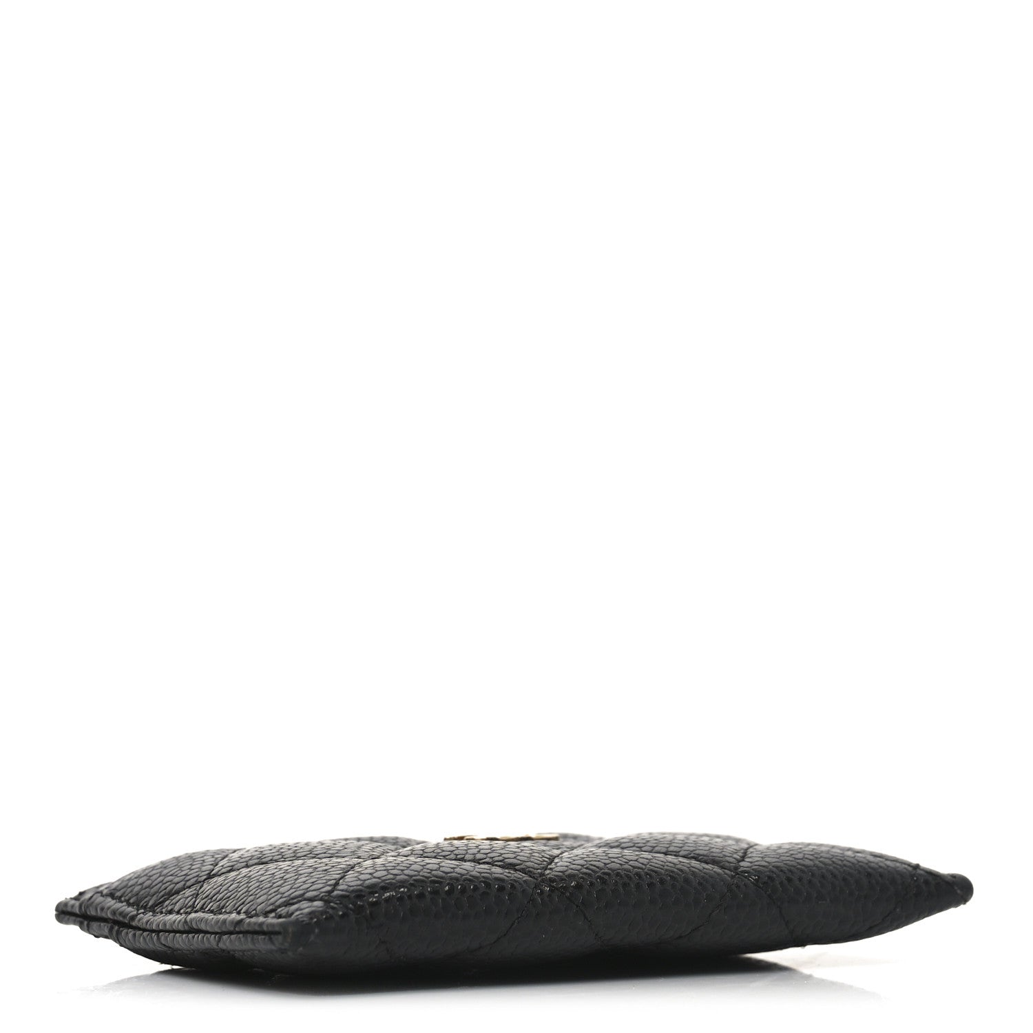 Caviar Quilted  Holder Black