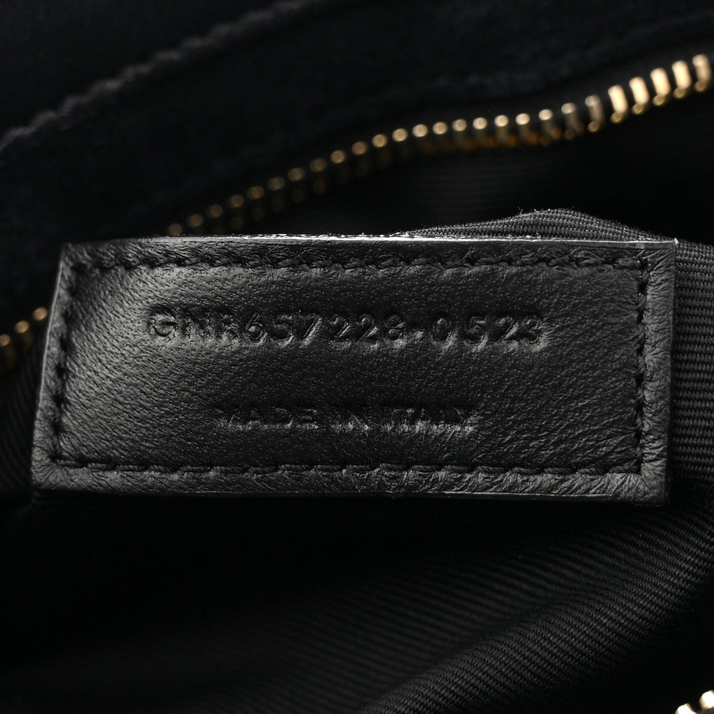 Smooth Calfskin Le 5 A 7 Hobo Black