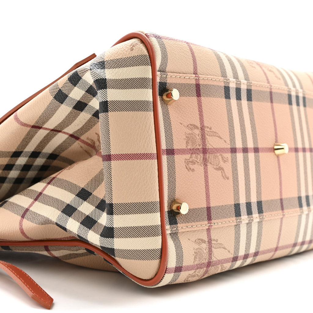Haymarket Check Small Canterbury Tote Tangerine