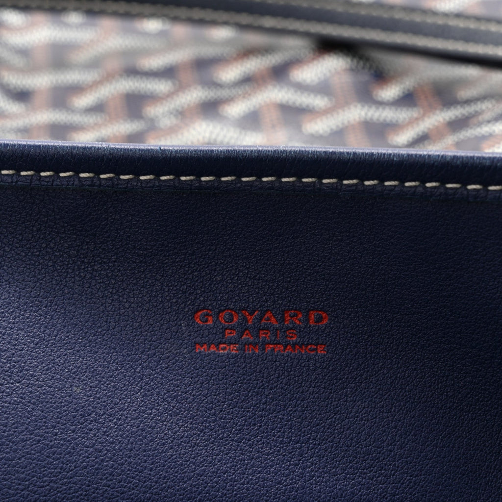 Goyardine Reversible Anjou GM Navy