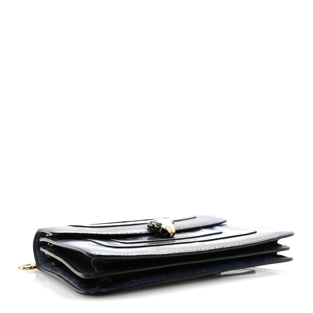 Karung Serpenti Forever Crossbody Dark Blue