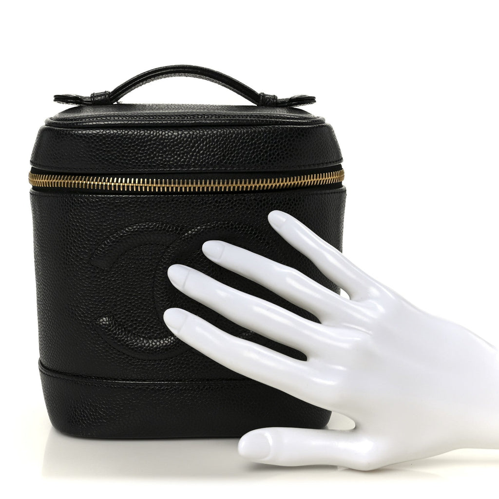 Caviar Vanity Cosmetic Case Black