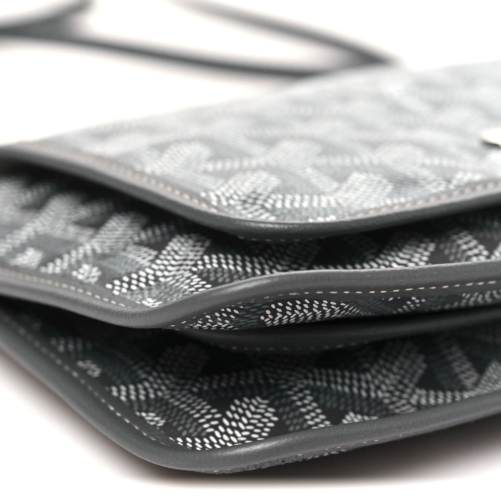 Goyardine Plumet Wallet Clutch Grey