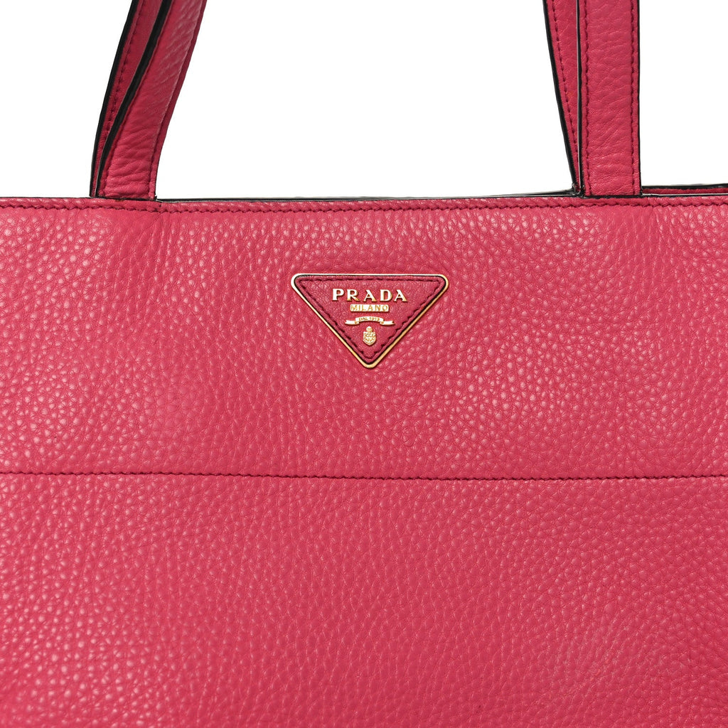 Vitello Daino Shopping Tote Peonia