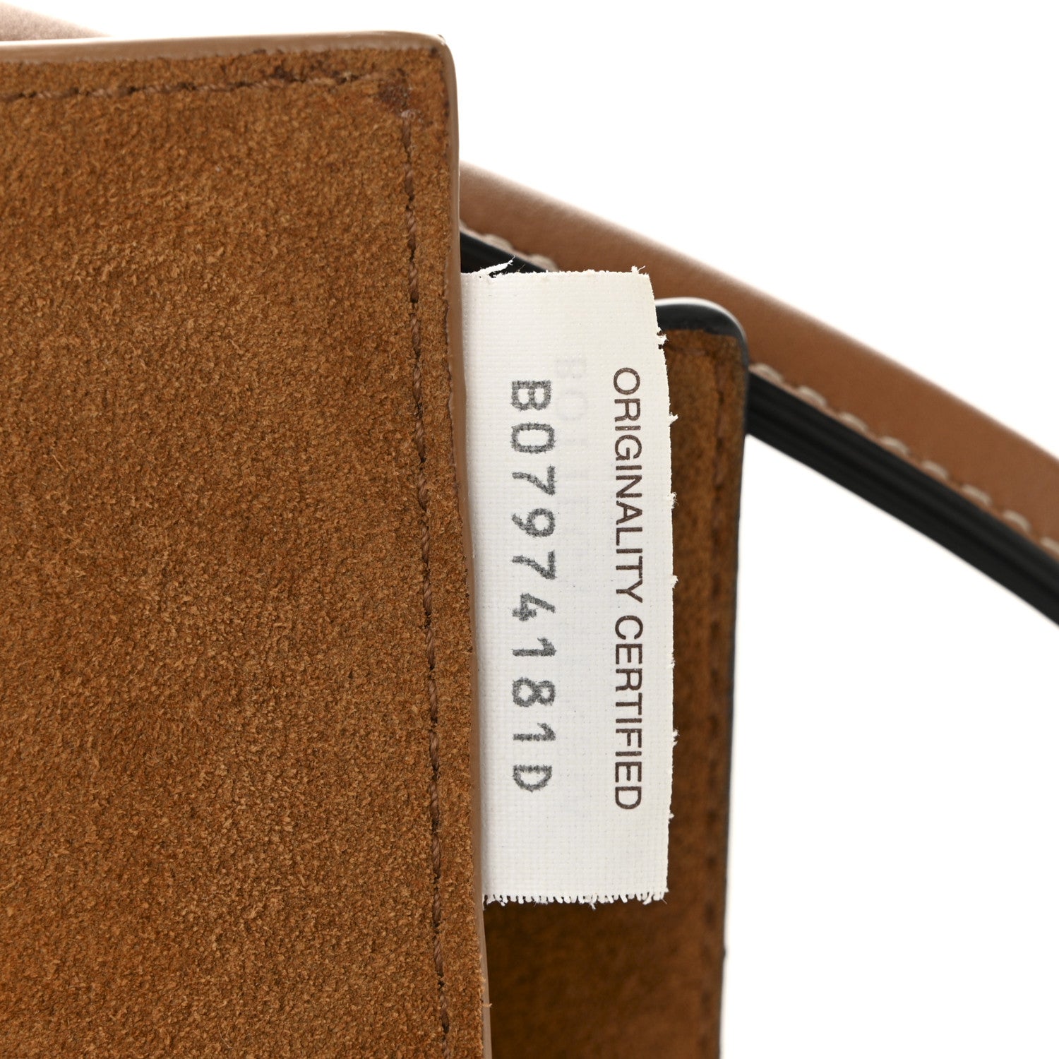 French Calfskin Maxi Intrecciato Small Arco Wood