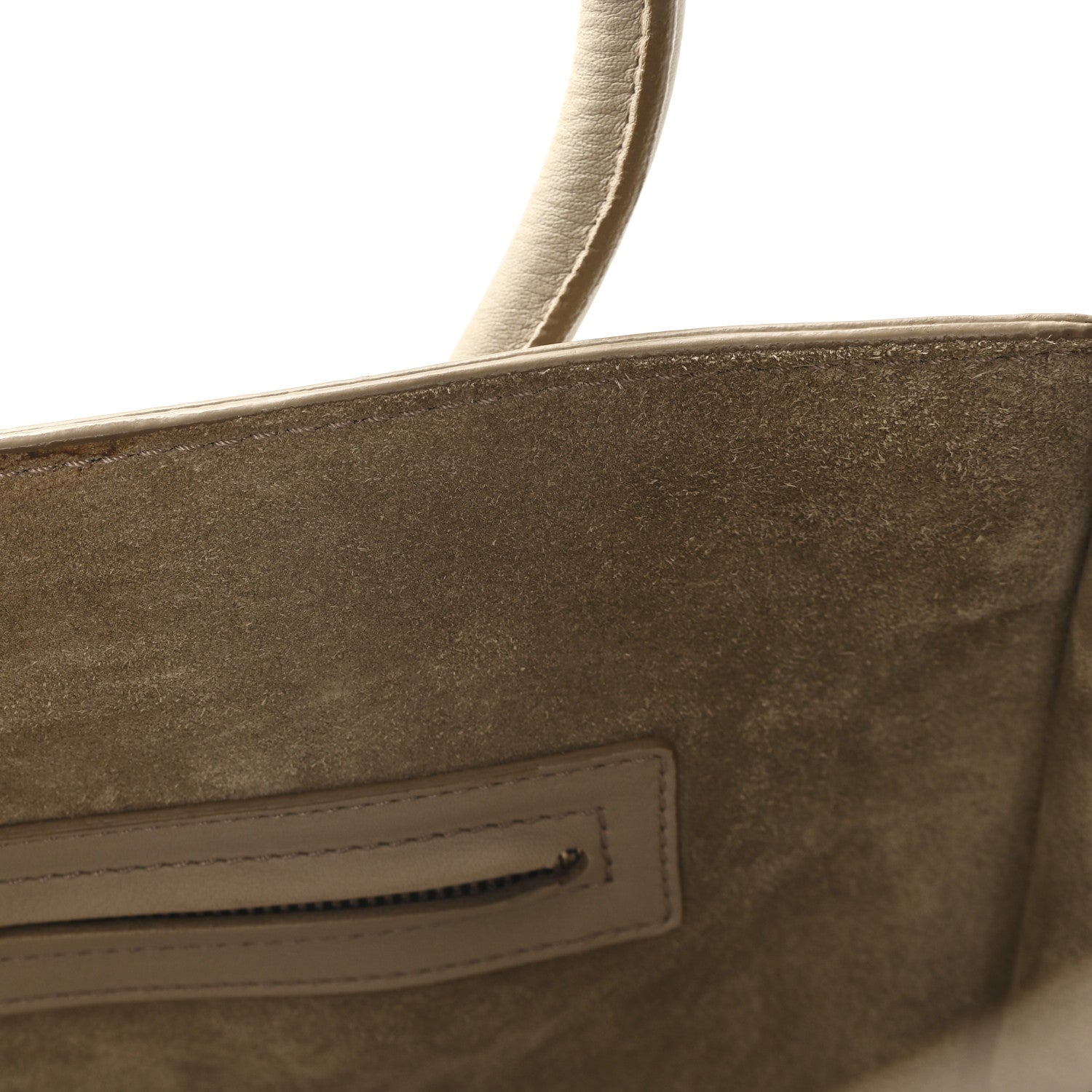 Supple Calfskin Large Phantom Luggage Dune