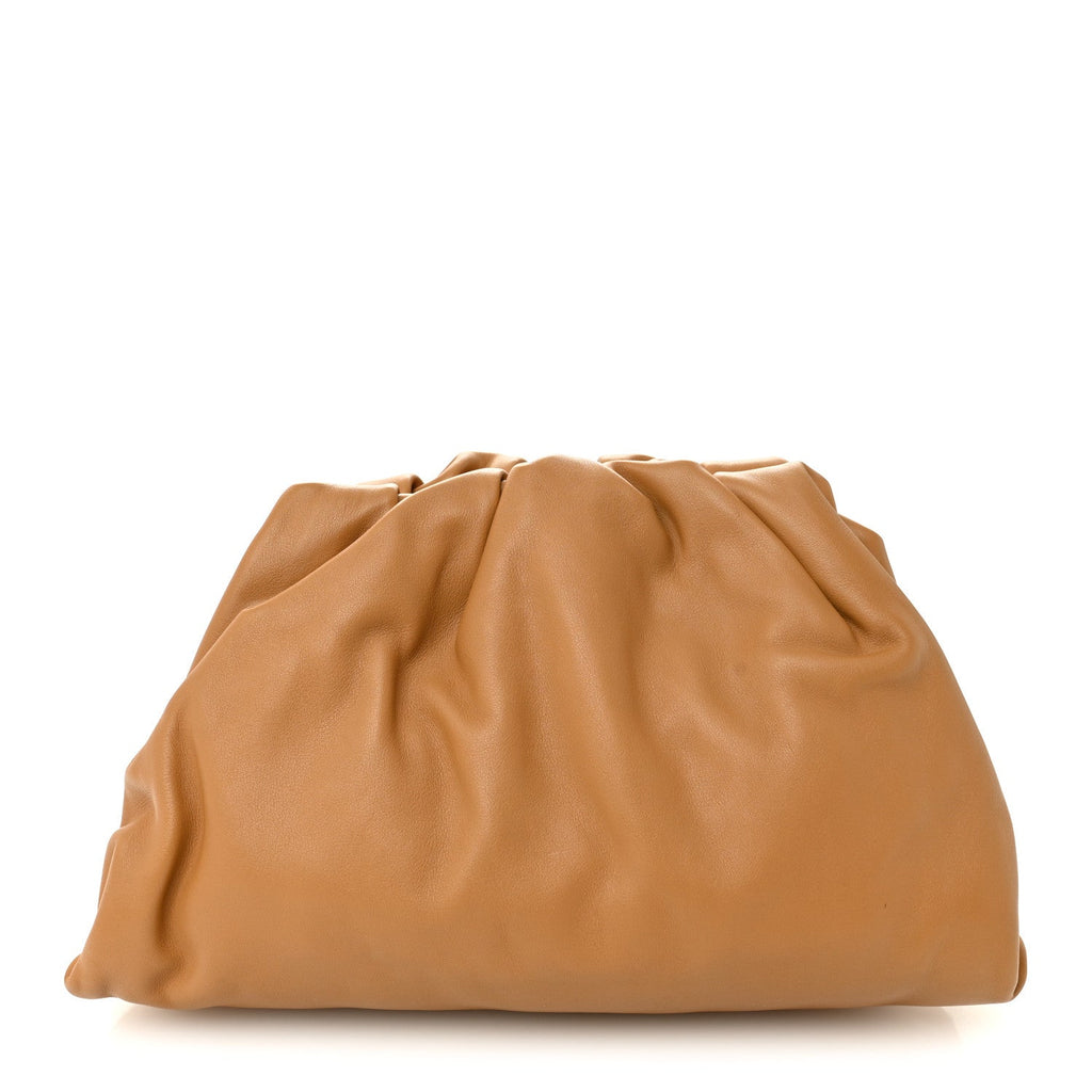 Calfskin Teen Pouch Caramel