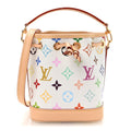 LV x TM Monogram Multicolor Nano Noe NV White