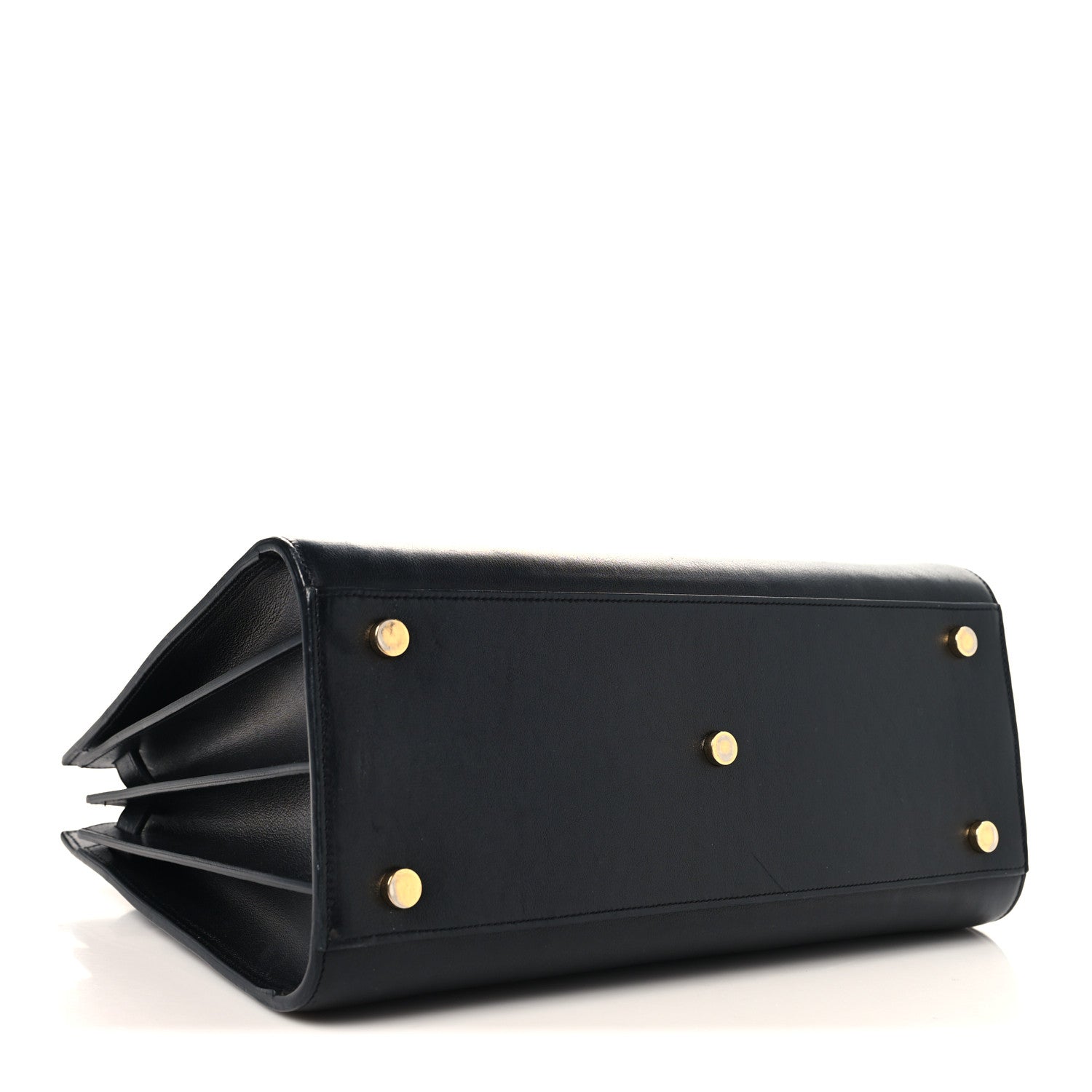 Calfskin Small Sac De Jour Black