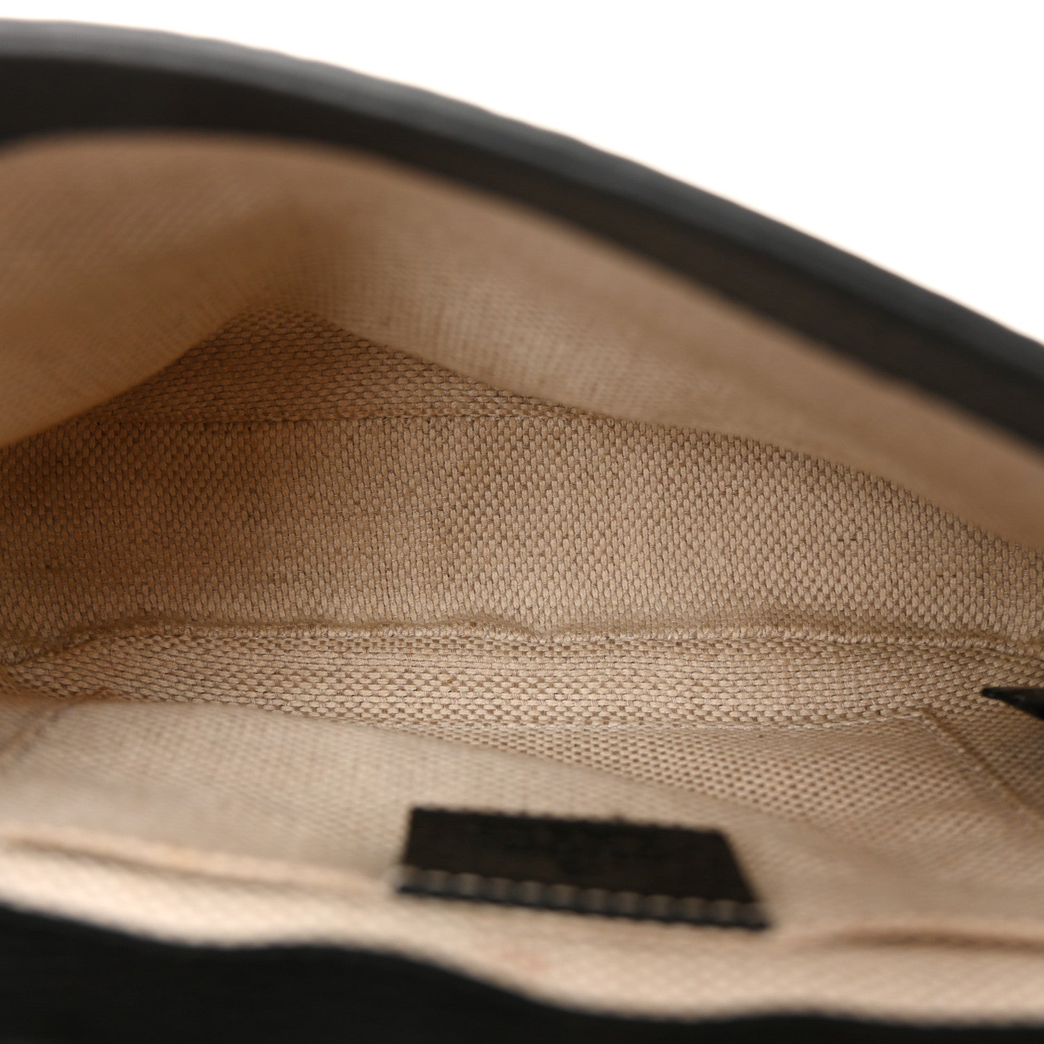 Pebbled Calfskin Small Soho Flap Crossbody Black