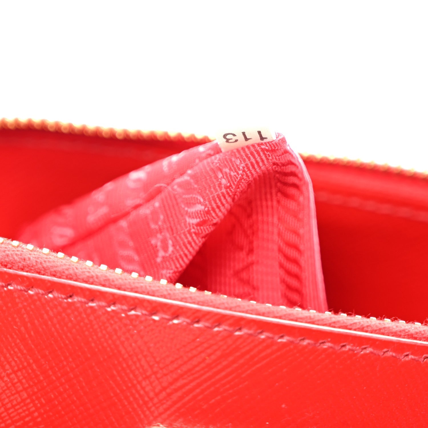 Saffiano Vernice Medium Promenade Tote Rosso