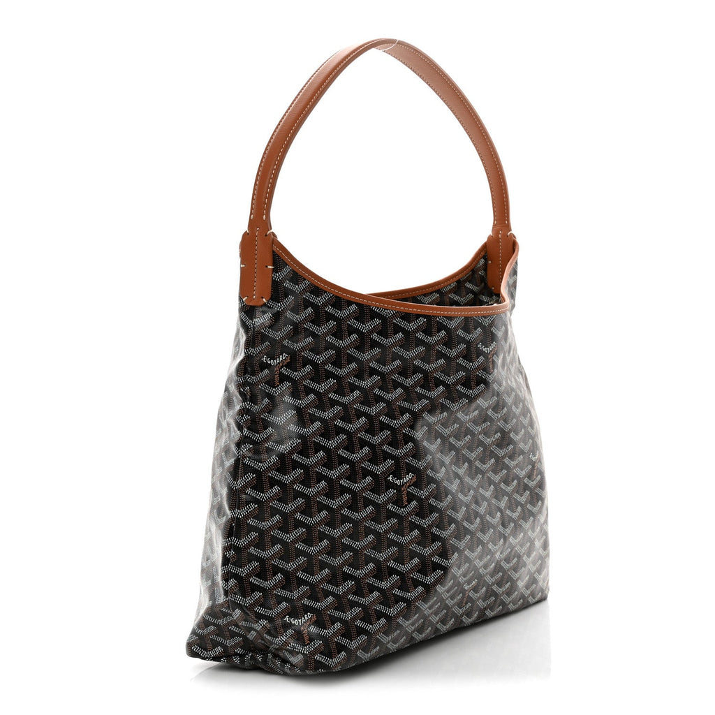 Goyardine Boheme Hobo Black Gold
