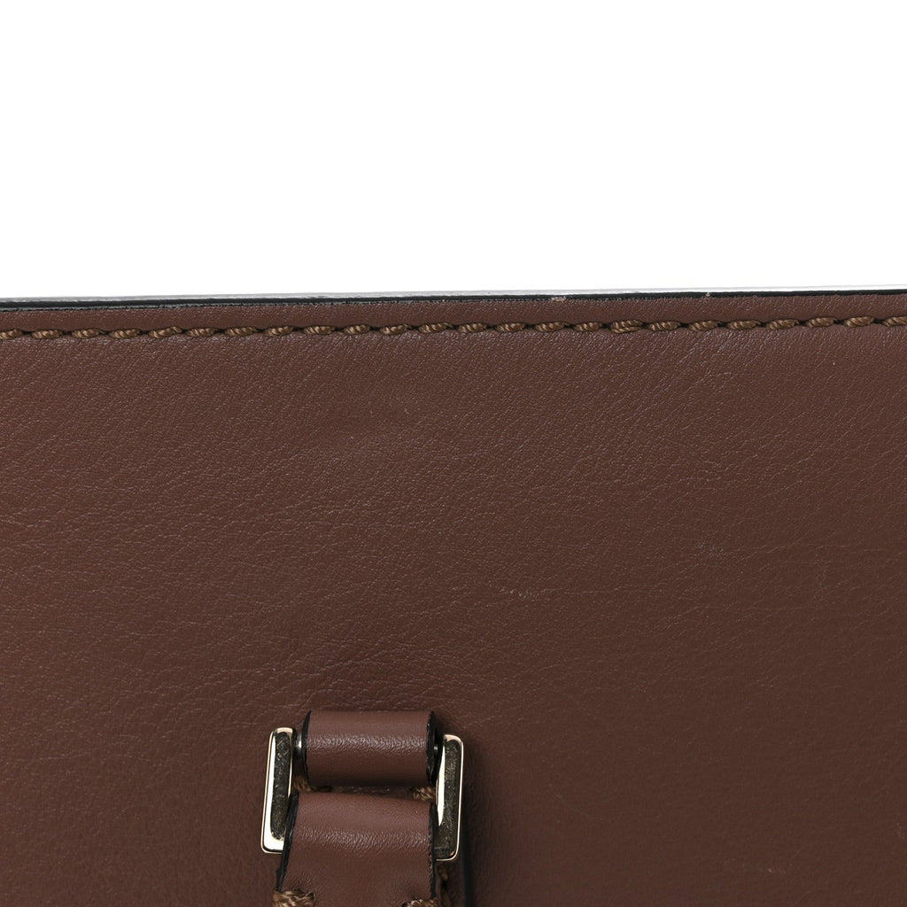 Vitello Small Rockstud Double Handle Tote Antique Rose