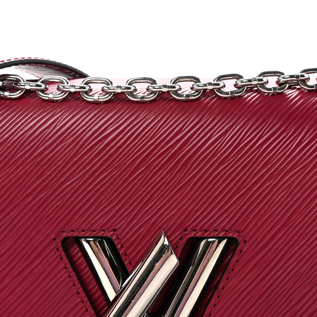Epi Twist Shoulder Bag MM Fuchsia