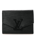 Epi Grenelle Compact Wallet Black