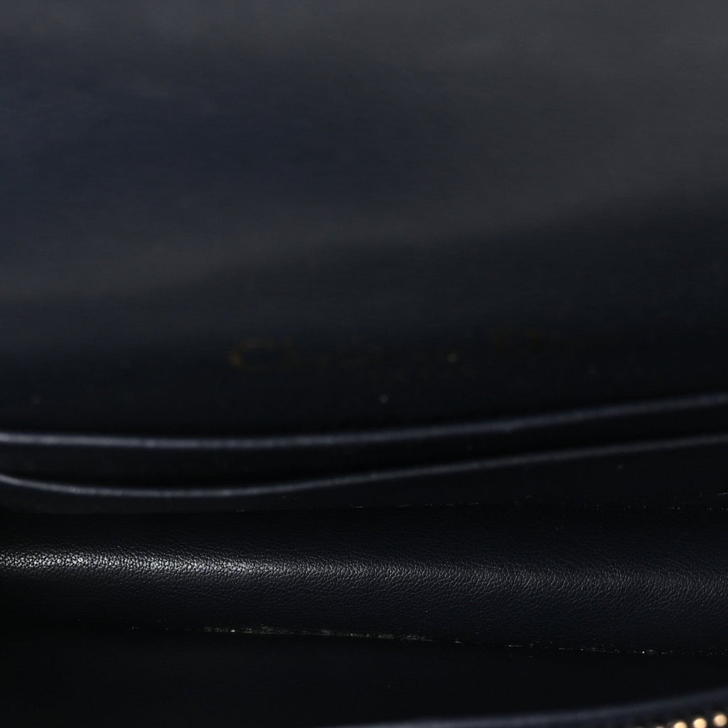 Oblique Saddle Belt Bag Blue