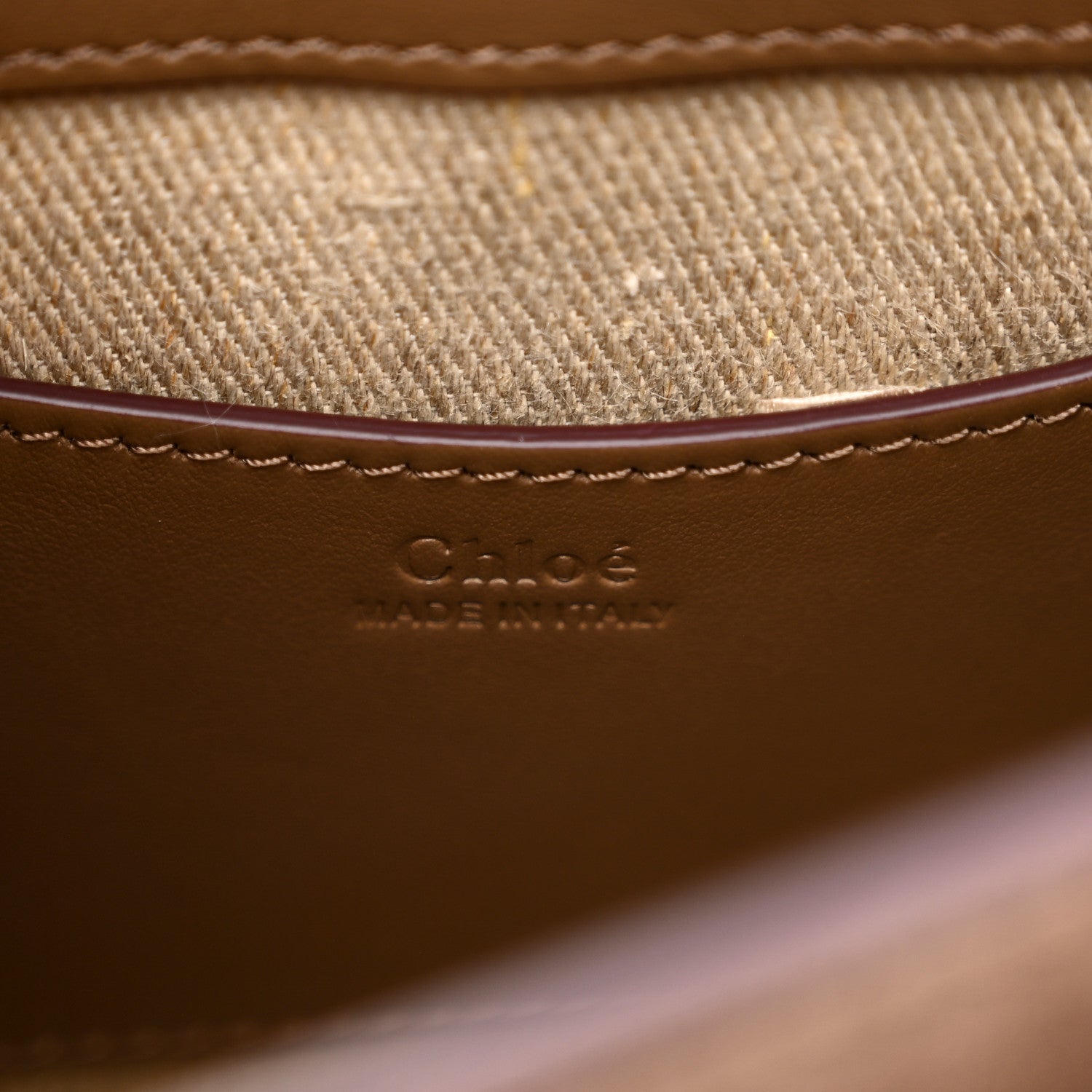 Calfskin Small Tess Bag Dark Nut