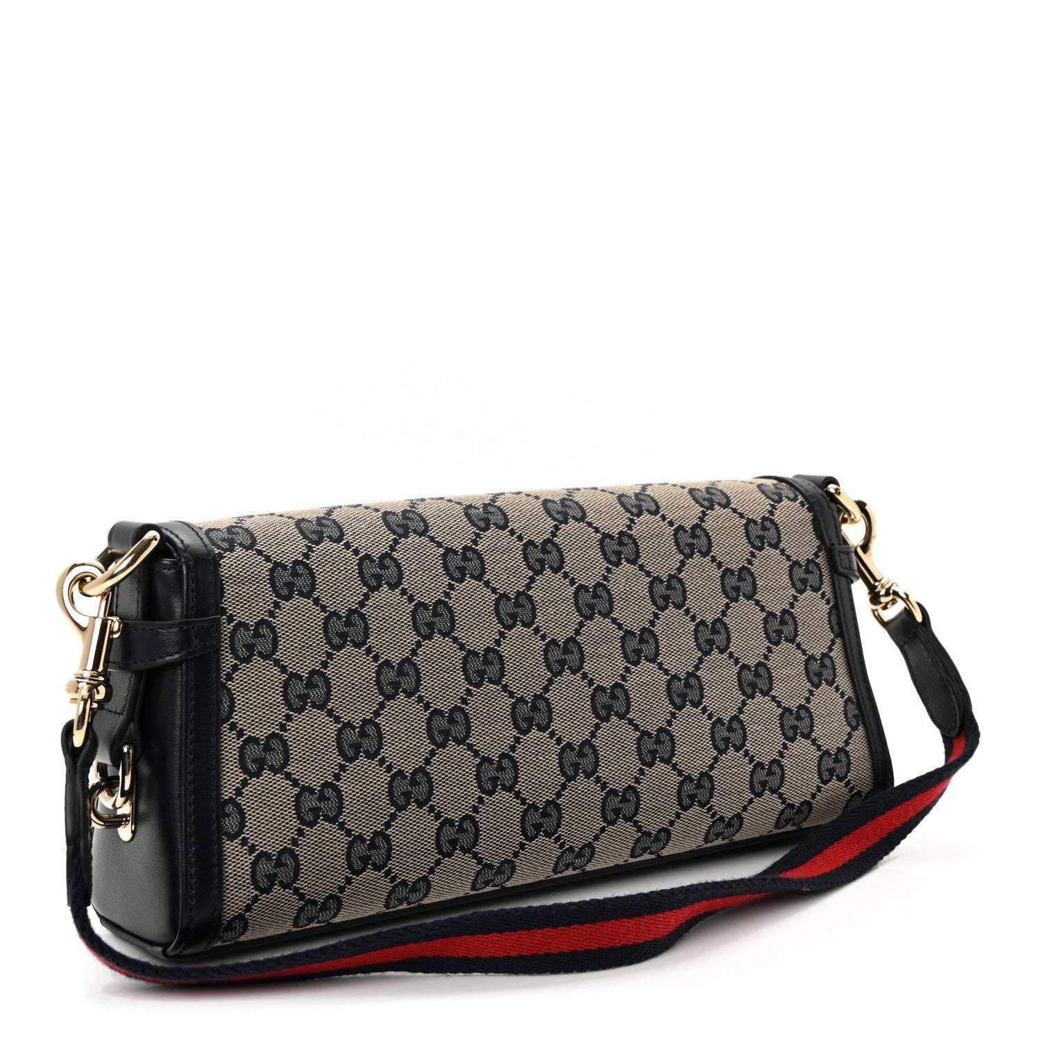 GG Monogram Small Luce Shoulder Bag Beige Blue