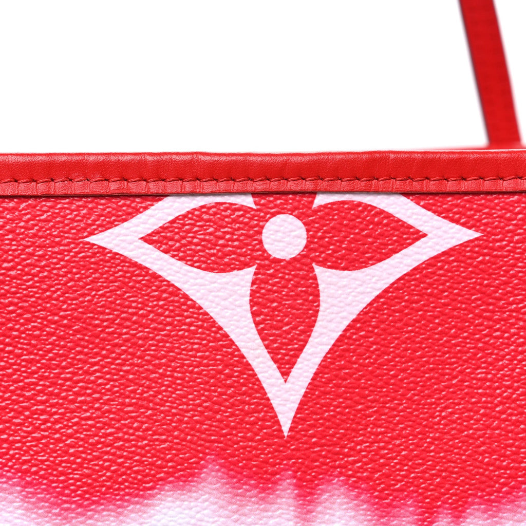 Monogram Escale Neverfull MM Rouge