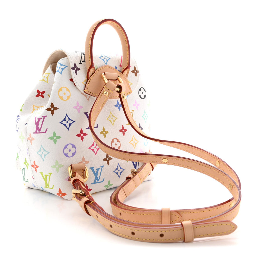 LV X TM Monogram Multicolor Venice Backpack White