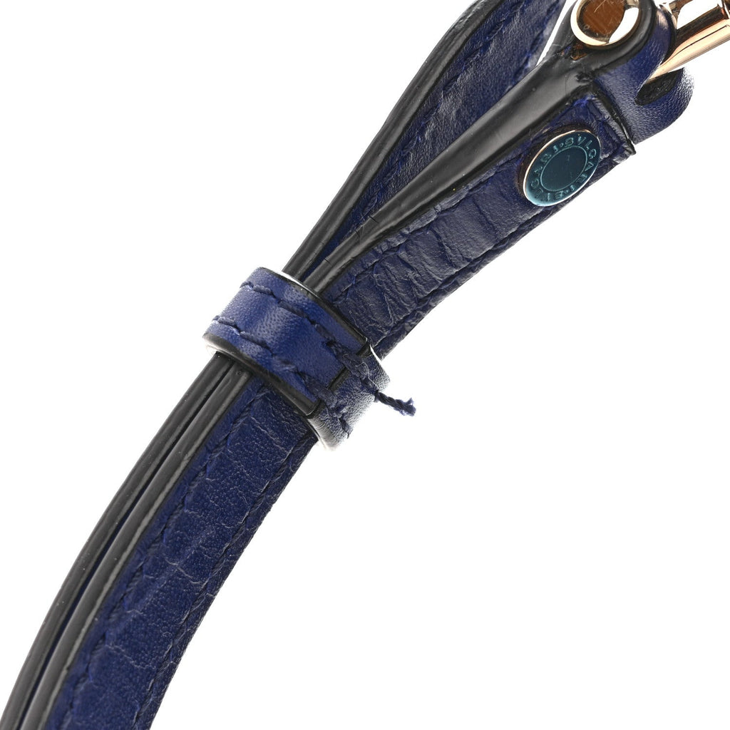 Calfskin Serpenti Forever Top Handle Blue