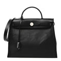 Toile H Berline Vache Hunter Herbag Zip PM 31 Black Ecru