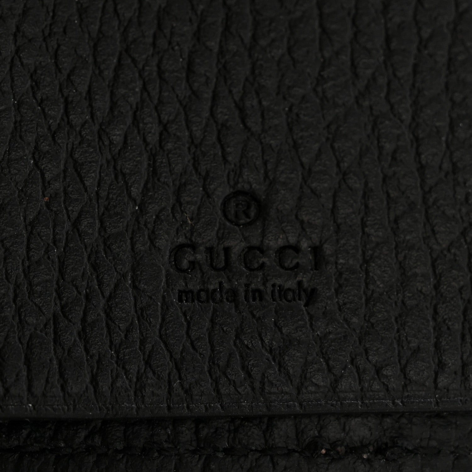 Dollar Calfskin GG Supreme Monogram GG Marmont 6 Key Holder Case Black Beige Ebony