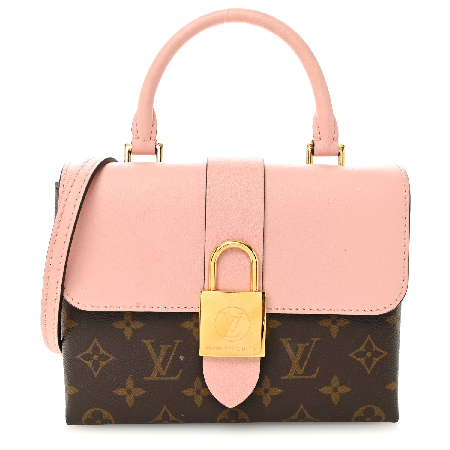 Monogram Locky BB Rose Poudre
