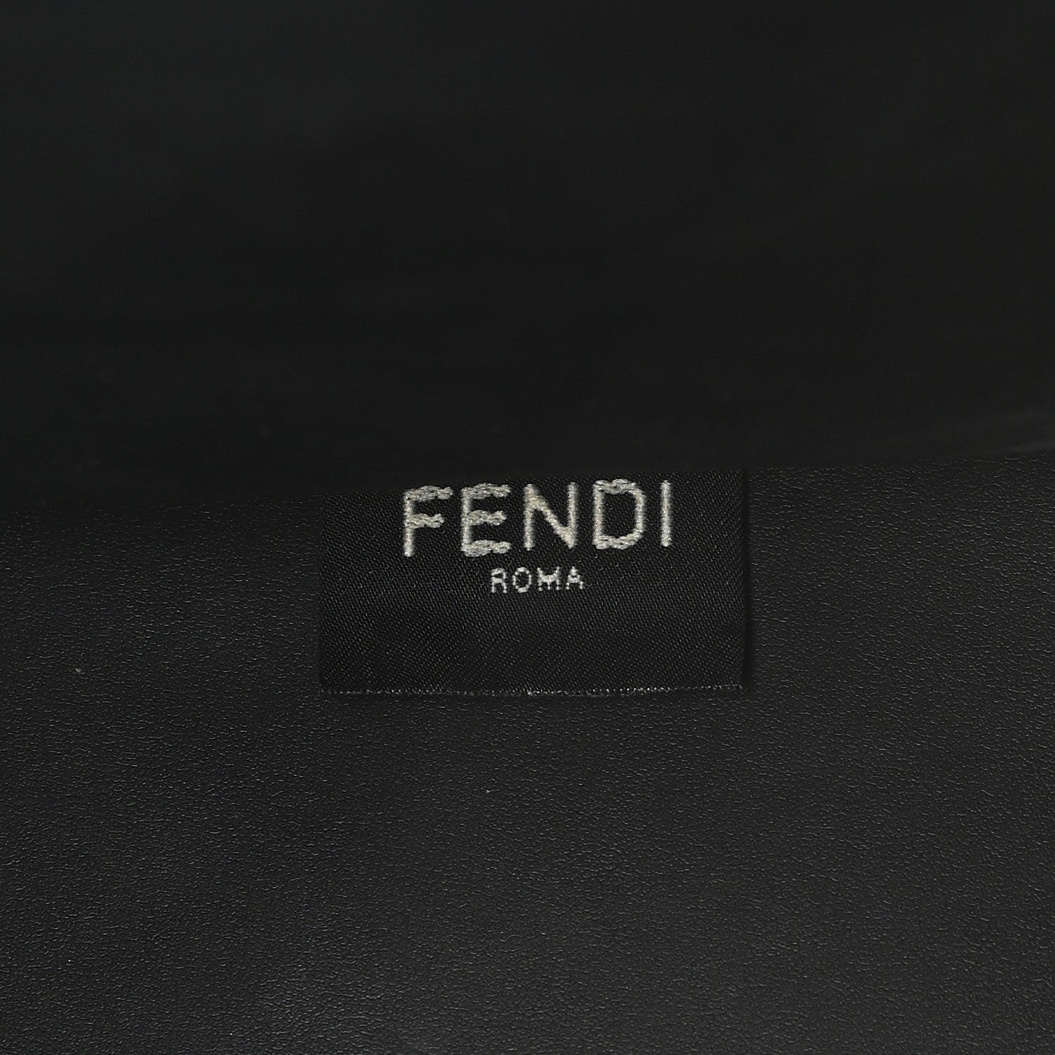 Vitello King Plexiglass Medium Fendi Sunshine Shopper Tote Black