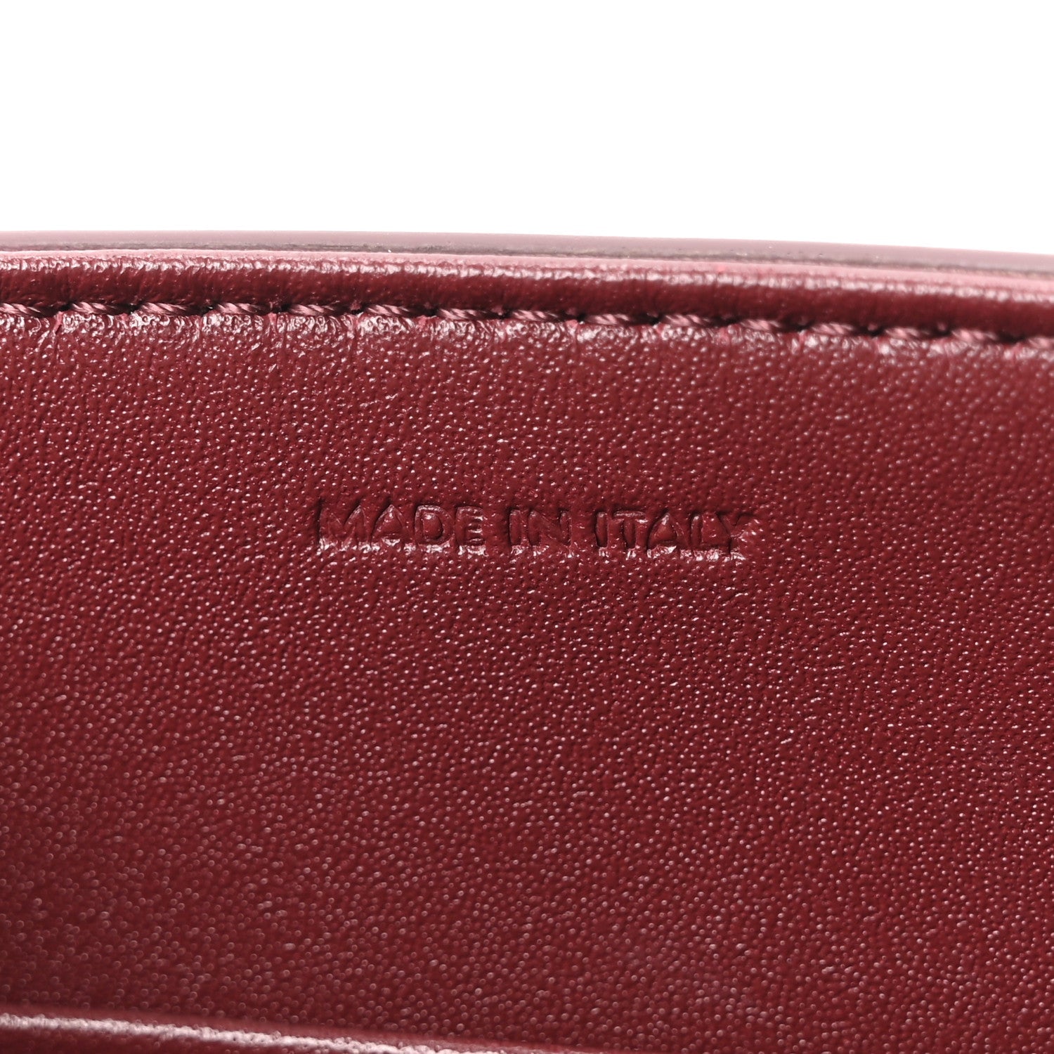 Supple Grained Calfskin Teen Nino Light Burgundy