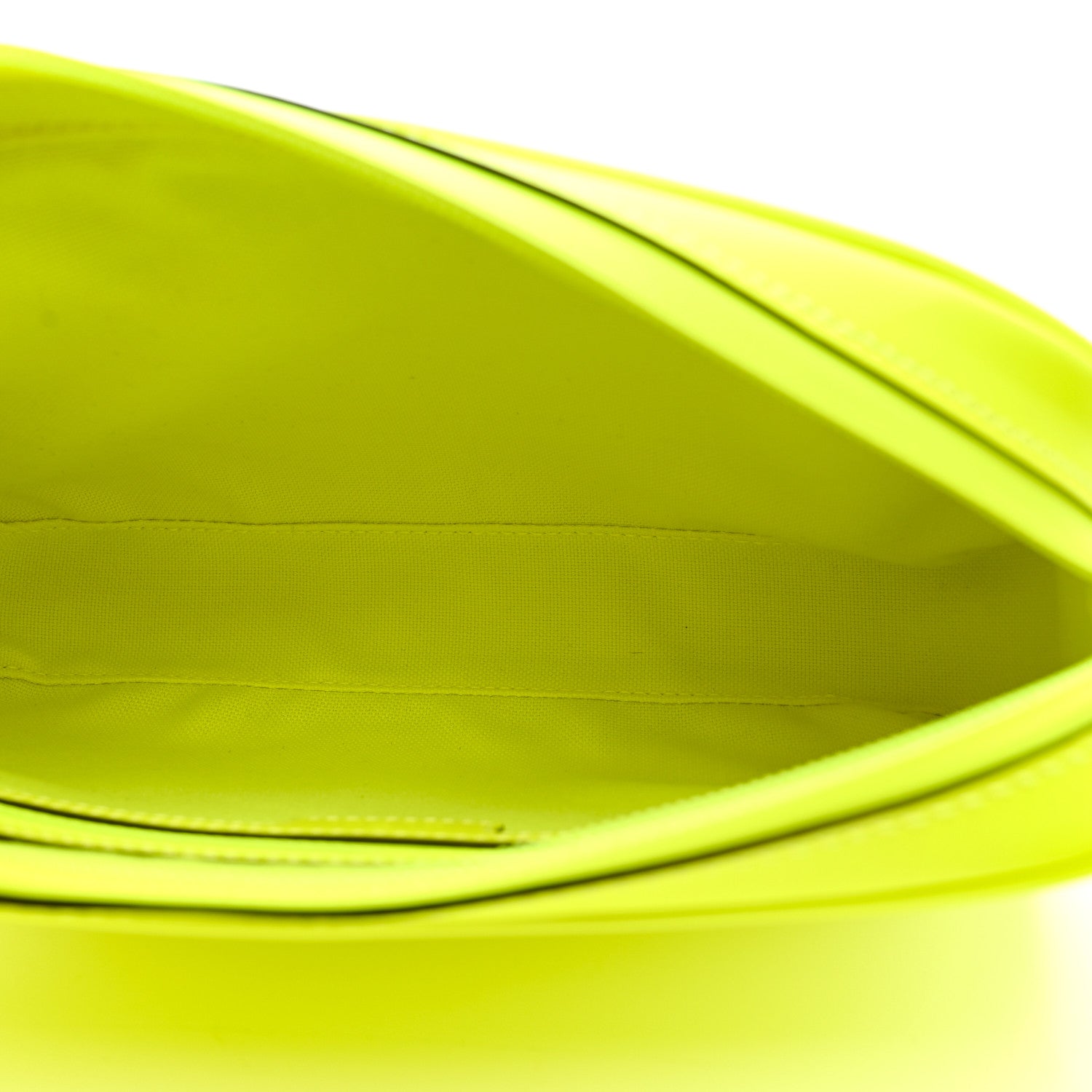 Rubber Effect Monogram GG Crossbody Bag Fluorescent Yellow