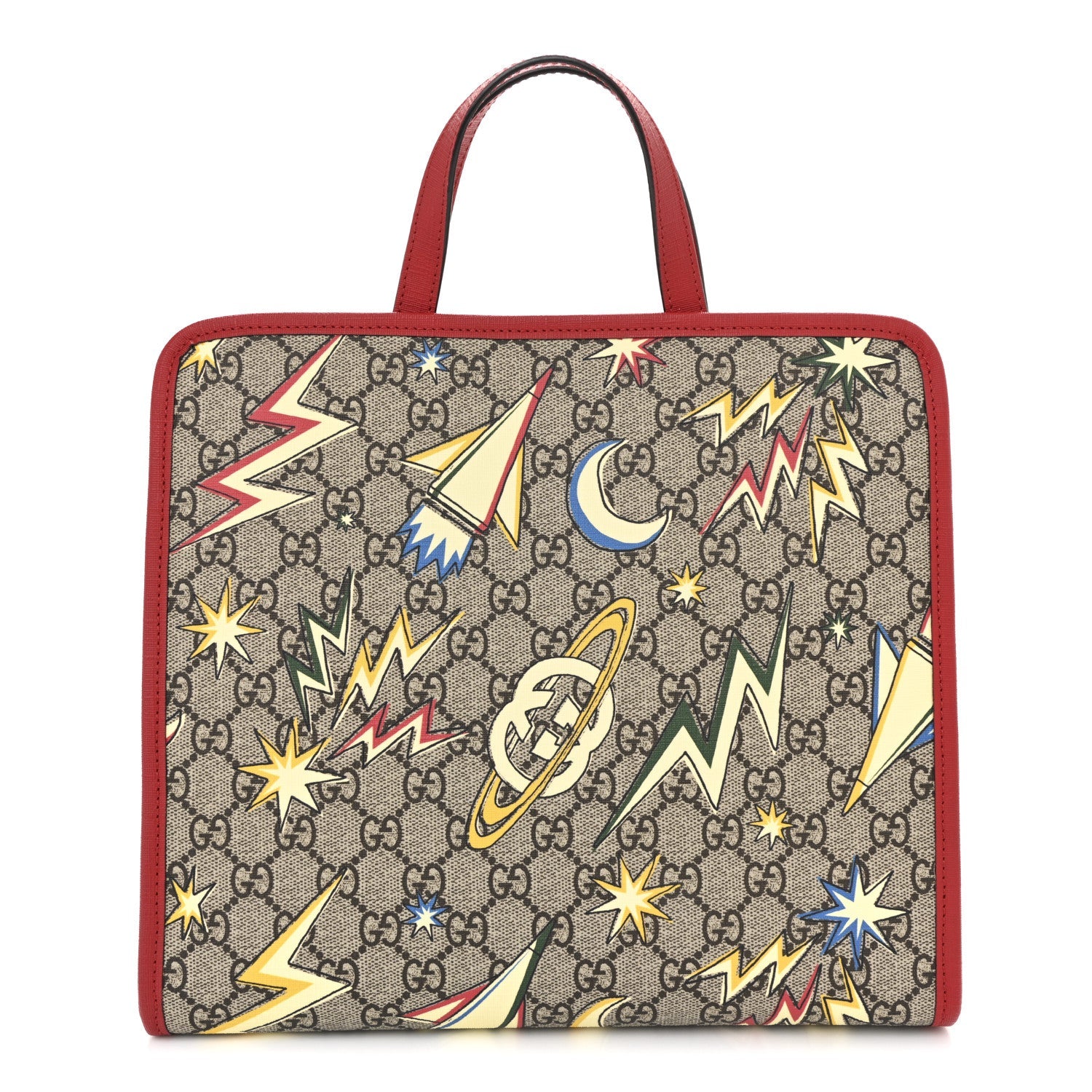 GG Supreme Monogram Space Childrens Tote
