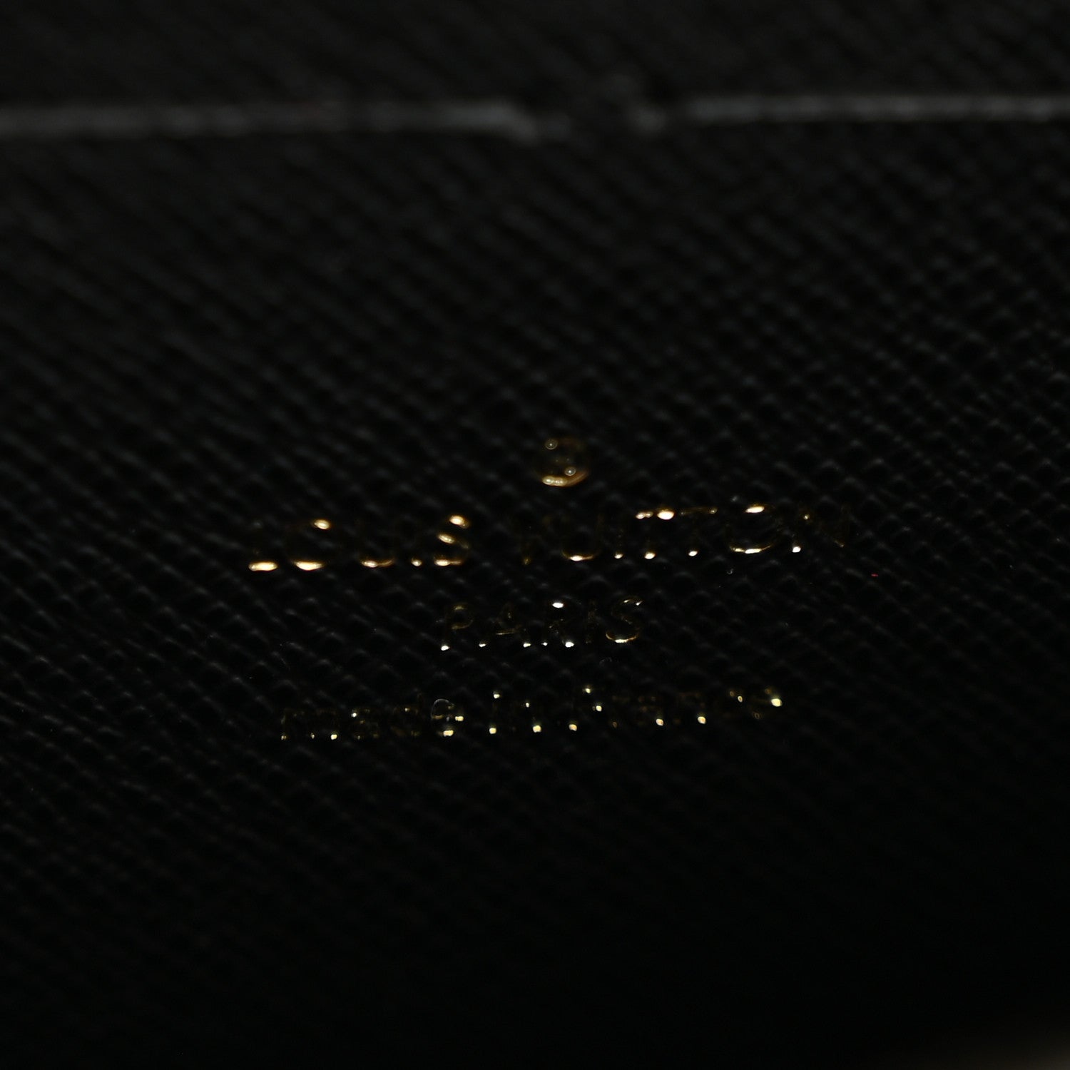 Epi Twist Belt Chain Wallet Black
