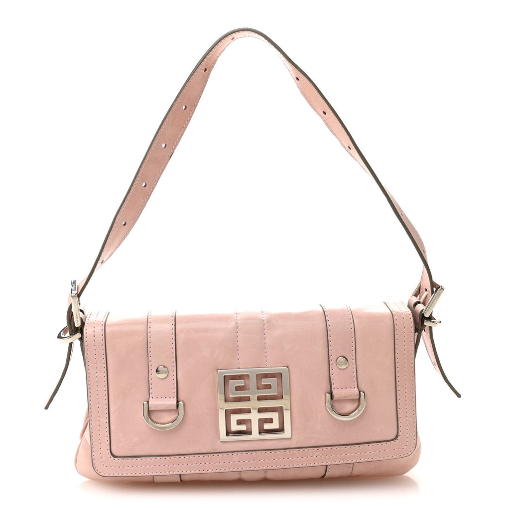 Goatskin 4G Shoulder Bag Pink