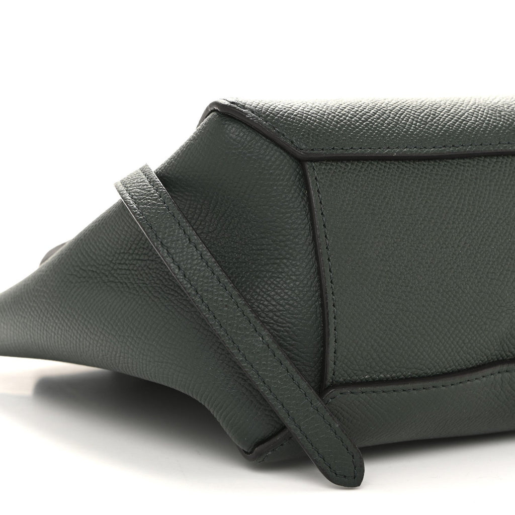 Grained Calfskin Nano Belt Bag Amazone