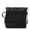 Nylon Monogram Dollar Calfskin Flat Messenger Bag Black