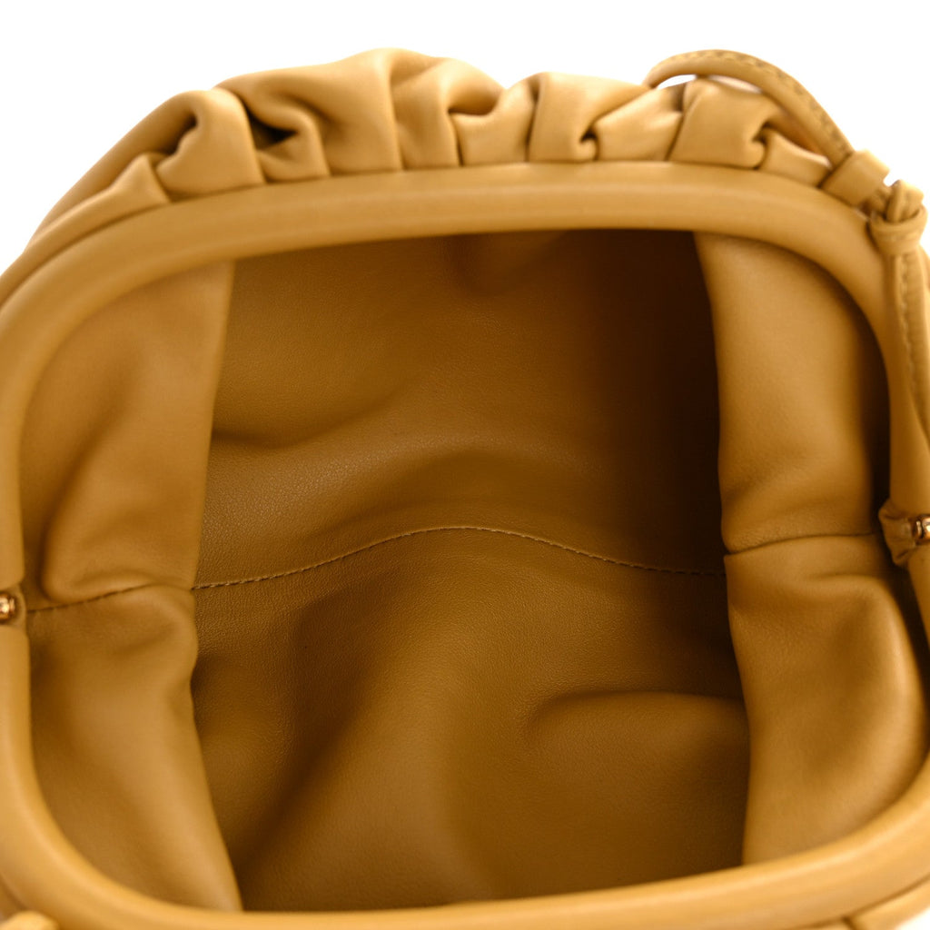 Butter Calfskin The Mini Pouch Butterscotch