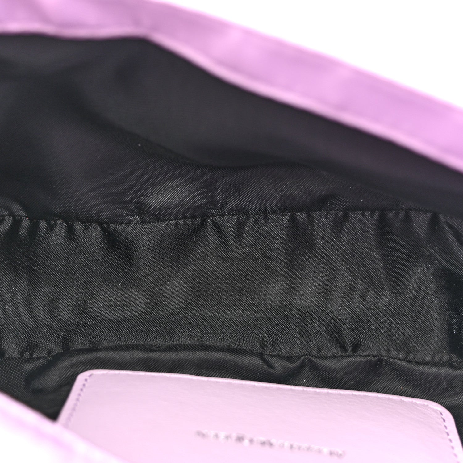 Nylon Skull Camera Crossbody Bag Lilac
