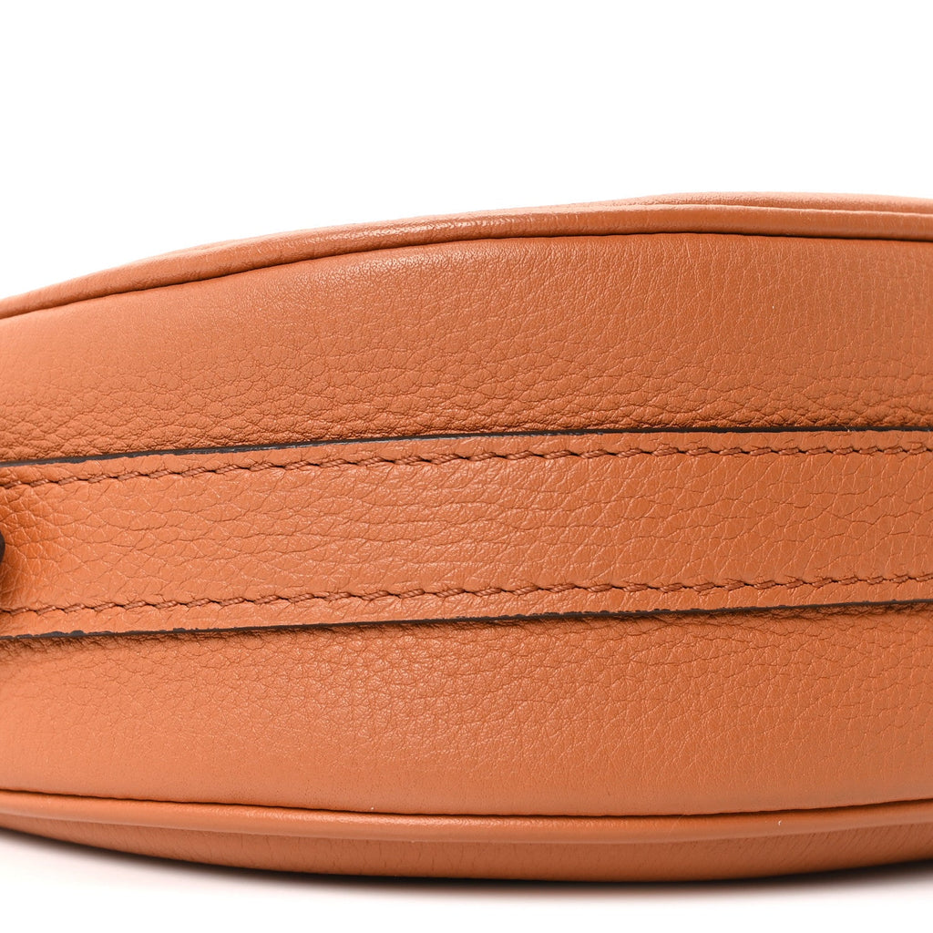 Grained Calfskin LV Pont 9 Soft MM Golden Siena