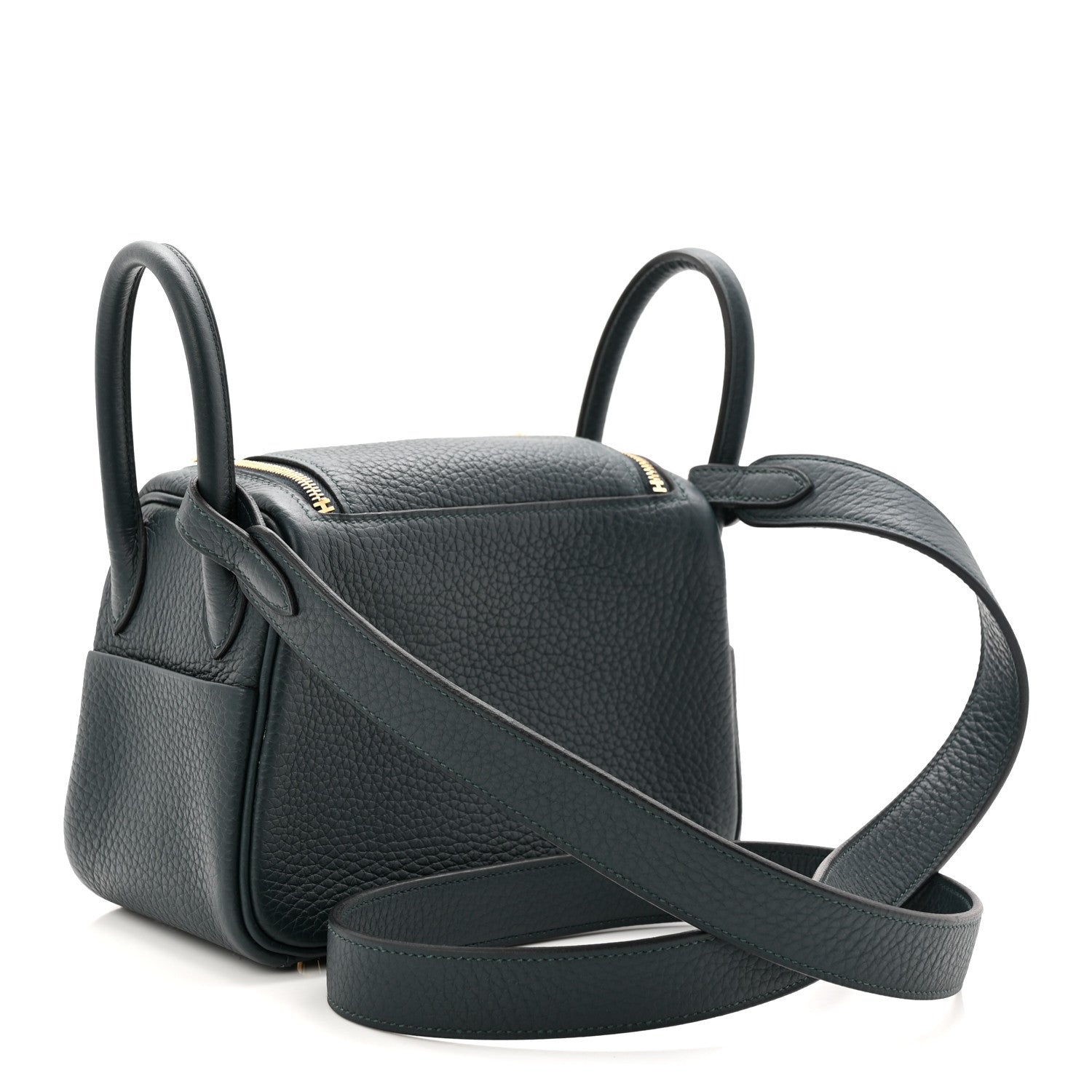 Taurillon Clemence Mini Lindy 20 Vert Cypress