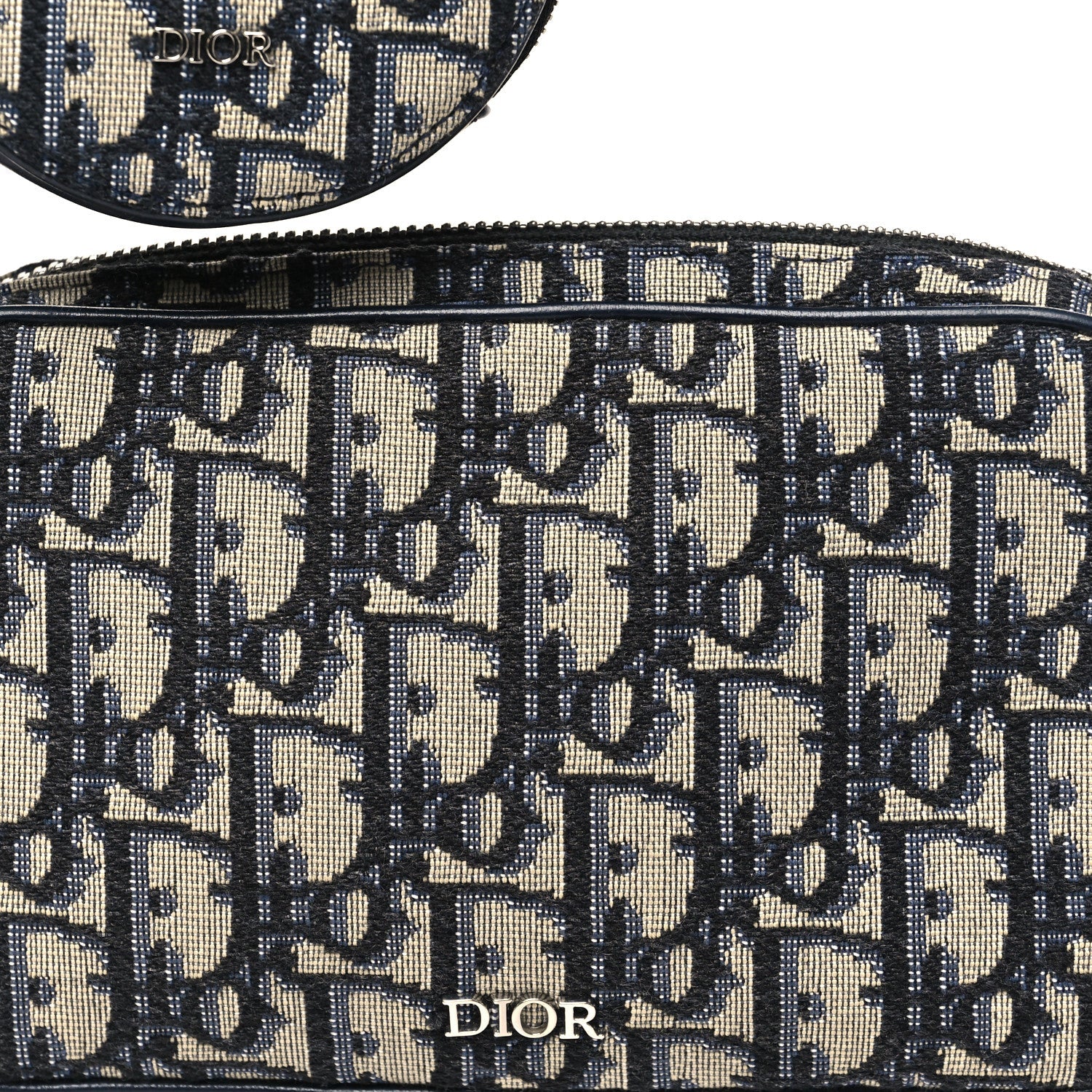 Oblique Calfskin Small Kids' Multifunctional Bag Beige Black