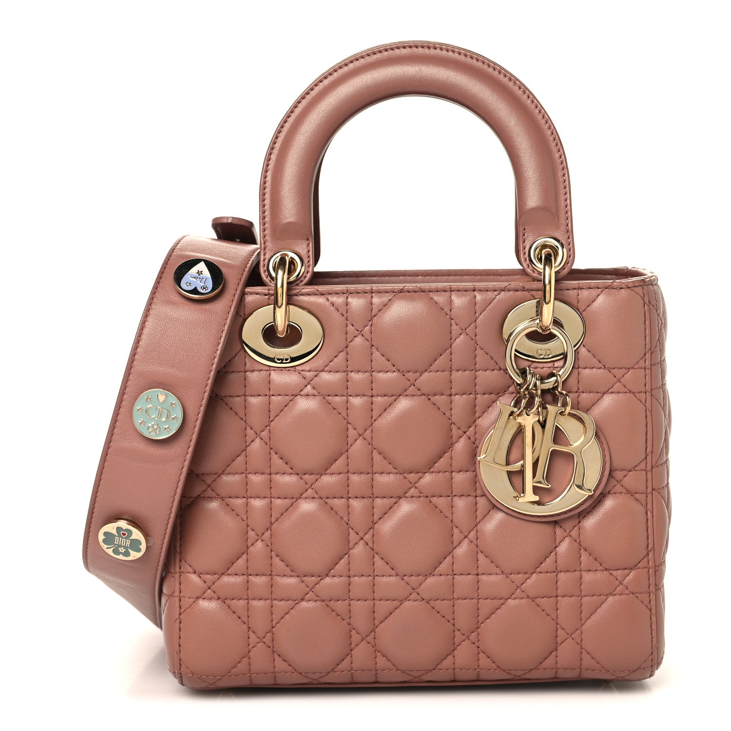 Lambskin Cannage Small My ABCDior Lady Dior Fard