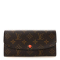 Monogram Emilie Wallet Piment
