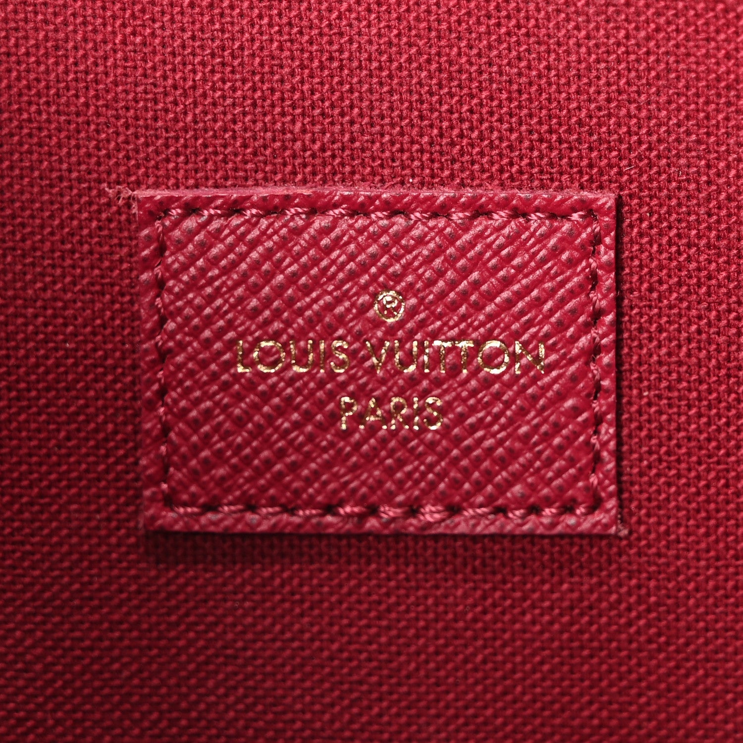 Monogram Pochette Felicie Chain Wallet Fuchsia